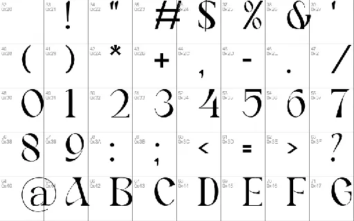 Veldman font