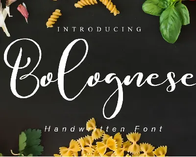 Bolognese font
