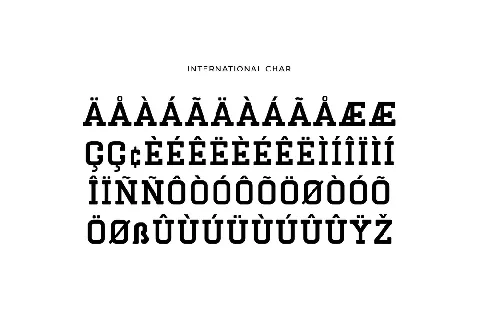 SlabSoldier font