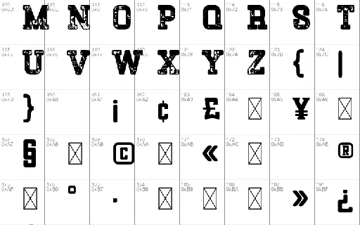 SlabSoldier font