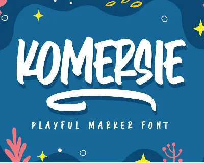 Komersie font