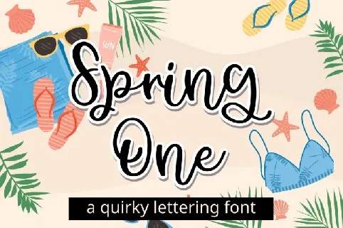 Spring One font