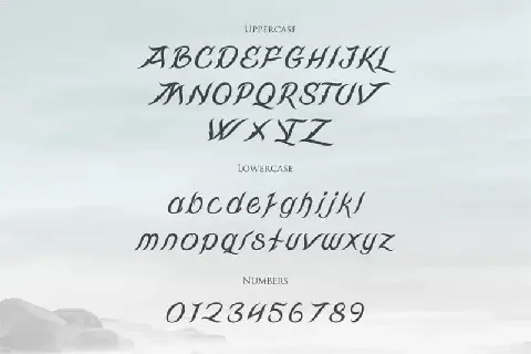 Rivandell Script font