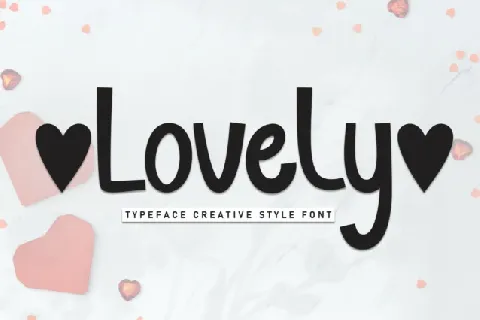 Lovely Display font