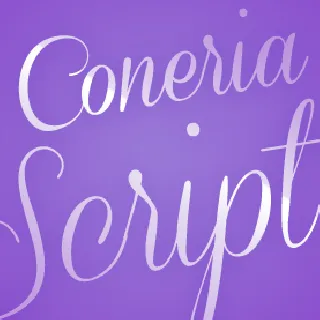 Coneria Script Demo font