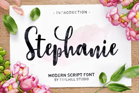 Stephanie Script font