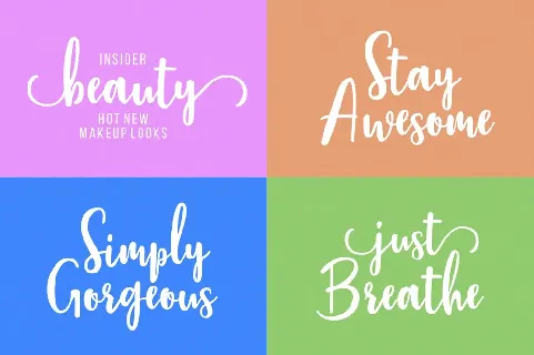 Stephanie Script font