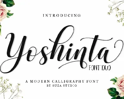 Yoshinta font