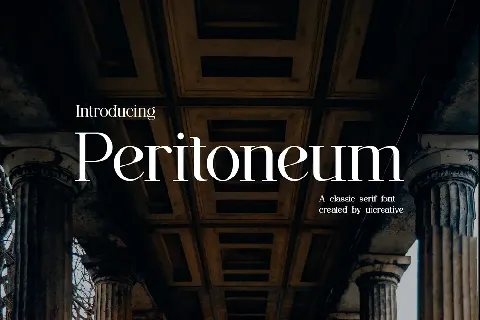 Pertoneum font