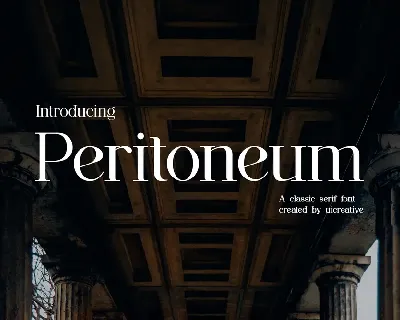 Pertoneum font