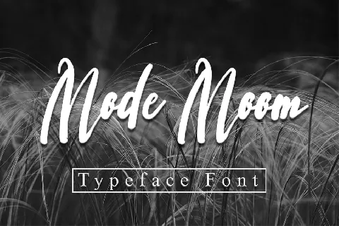 Mode Moom font