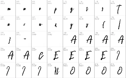 Mode Moom font