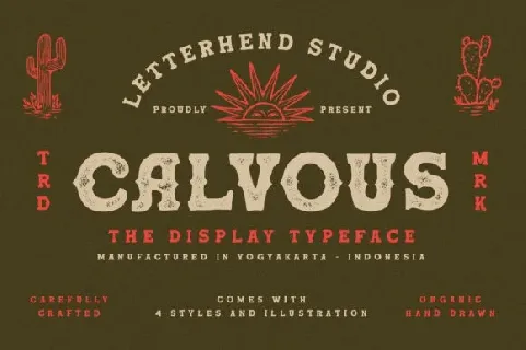 Calvous font