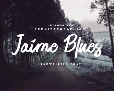 Jaime Blues font