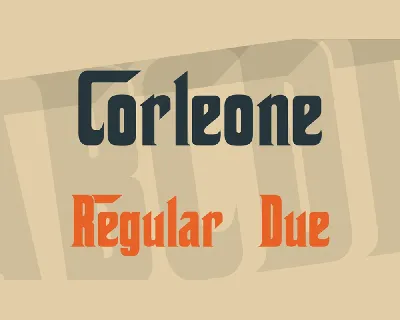 Corleone font