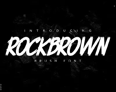 ROCKBROWN font