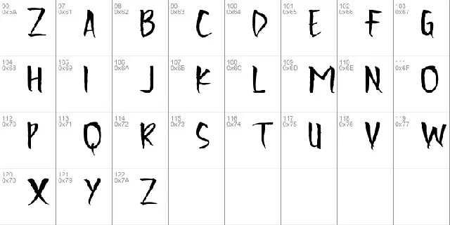 Scratchedman font