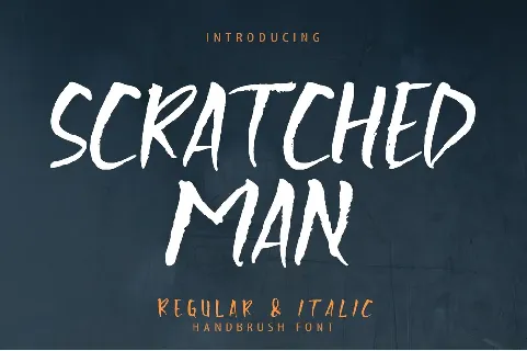 Scratchedman font