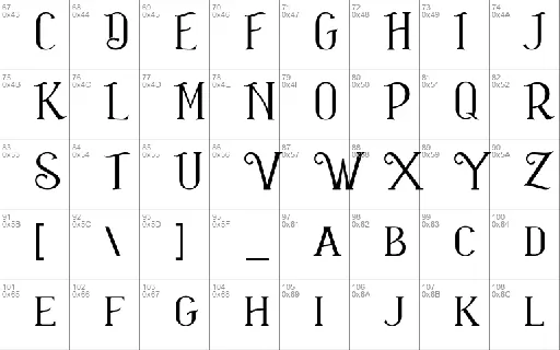 Chichilla font