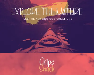 Chips Snack font