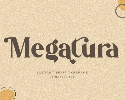 Megatura font