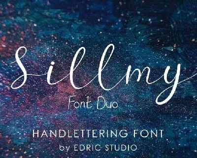 Sillmy Script Duo font