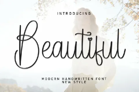 Beautyfull Calligraphy font