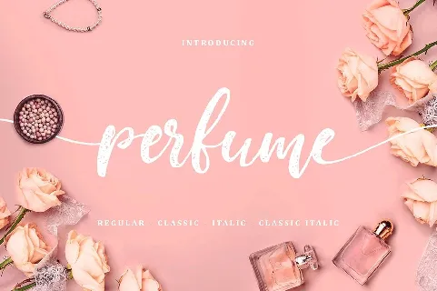 Perfume Classic Script Free font
