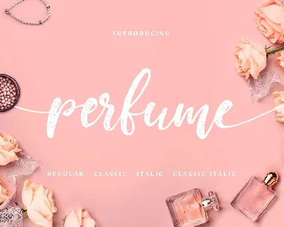 Perfume Classic Script Free font