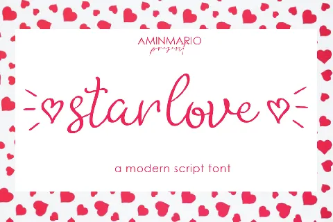 (star love) font