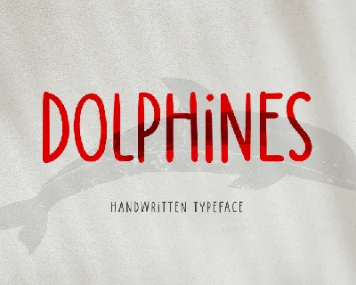 DOLPHINES-DEMO font