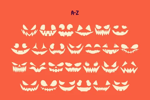 Scary Face font