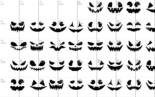 Scary Face font