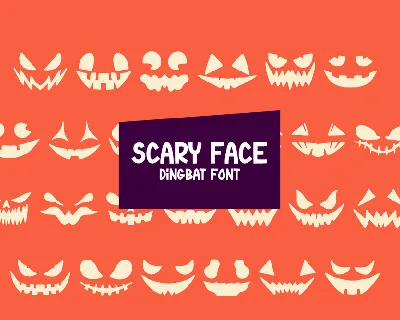 Scary Face font