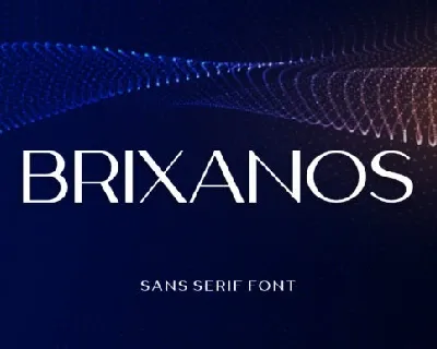 Brixanos font