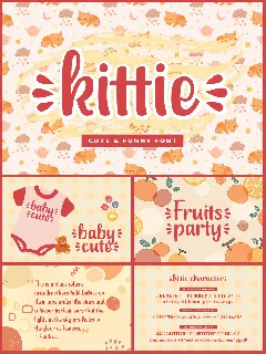 kittie Display font