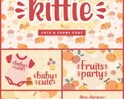 kittie Display font