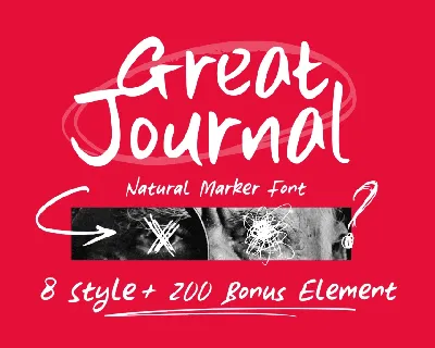 Great Journal font