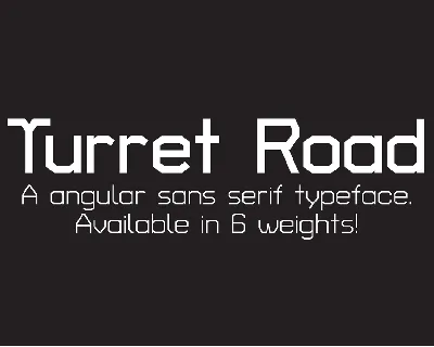 Turret Road font