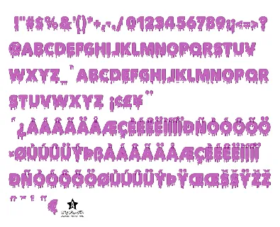 DRIPINK PERSONAL USE font