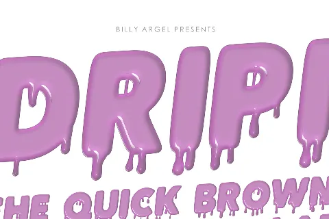 DRIPINK PERSONAL USE font