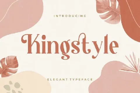 Kingstyle Serif font