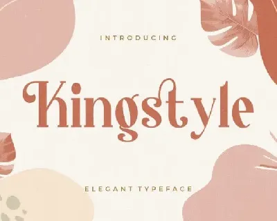 Kingstyle Serif font