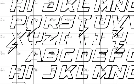 Supercharge font