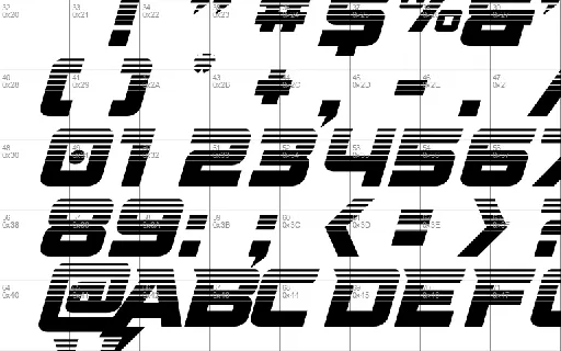 Supercharge font