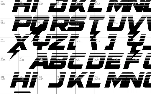 Supercharge font