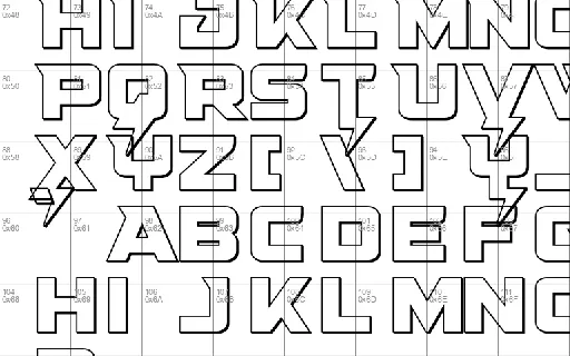 Supercharge font