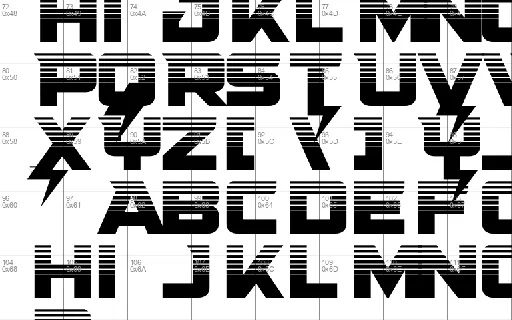 Supercharge font