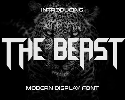 The Beast font