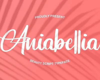 Aniabellia font